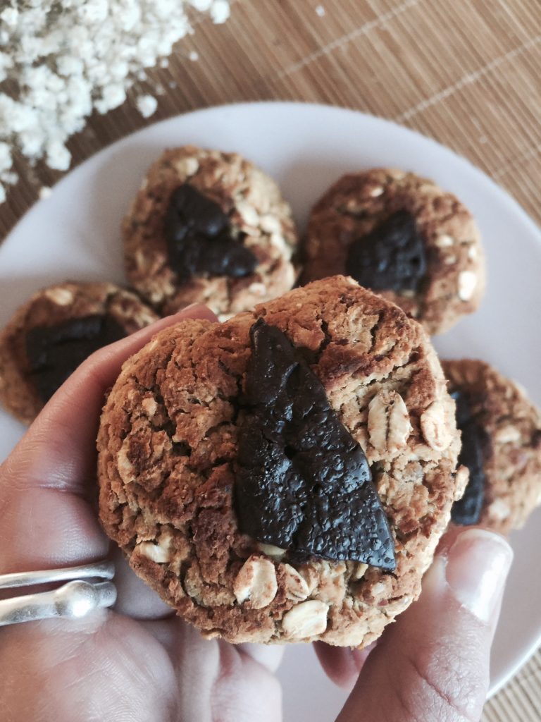 Cookies de Avena Veganas